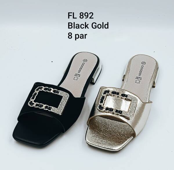 Klapki damskie Roz 36-41/ 8 par 1